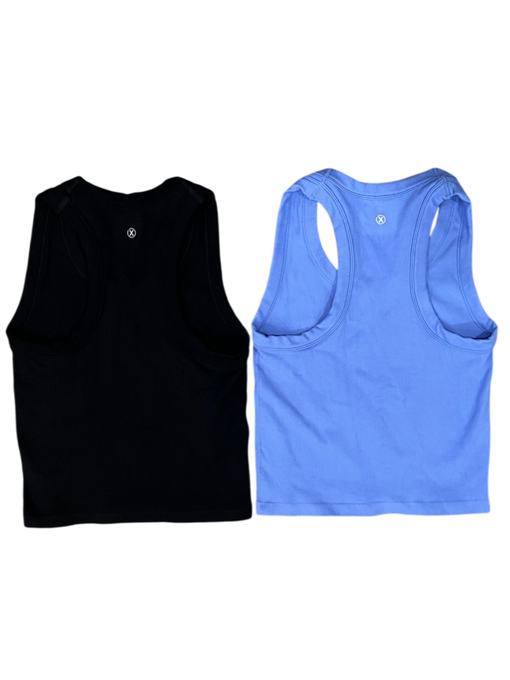 ☀️2-Pack Reflex Ribbed Racerback Tanks Size Large - Picture 6 of 8